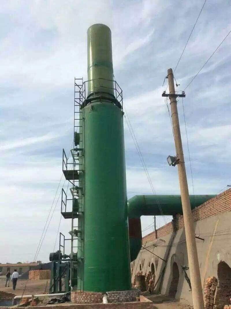 玻璃鋼氯氣洗滌塔在工業中的應用與效益